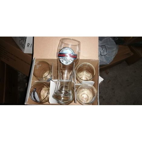 Lot de 6 verres Blanche des Neiges - 25 cl - Verres à bière neufs