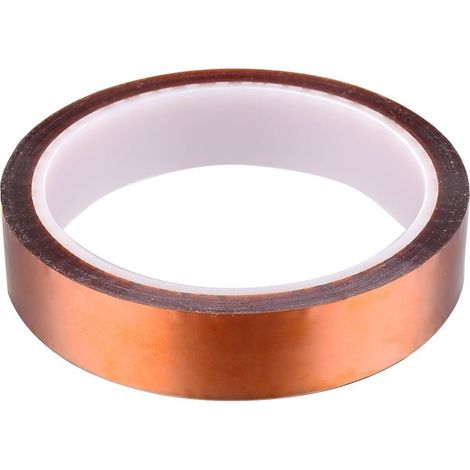 15mm 33m Polyimide Heat Resistant High Temperature Gold Adhesive Tape for 3D Printer Platform / Electrical Work / Soldering Work (1/5)