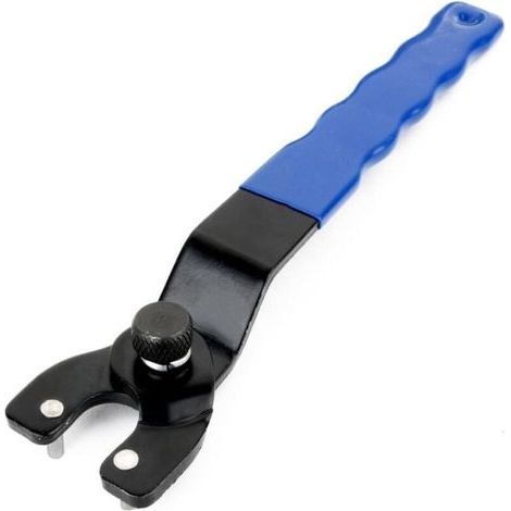 Meuleuse d'Angle Universelle avec Clé et Poignée Plastique pour Outils de Réparation Ménagers (1/4)