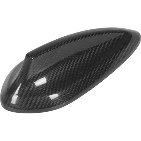 Cache d'antenne aileron de requin universel en fibre de carbone sèche, compatible avec BMW E90, E92, E46, E36, E60, E70, F20 et F30 (style F30).