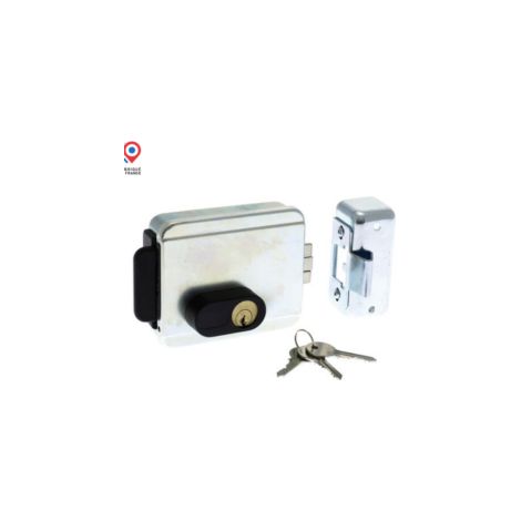 Serrure électrique à 2 temps réversible pour ouverture 12V et 12V= - 005401 - Bticino (1/2)