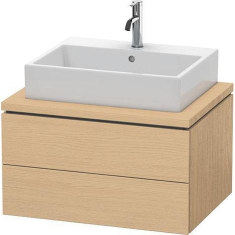 Mobiletto sotto console L-CUBE 400x720x547mm taupe super opaco
