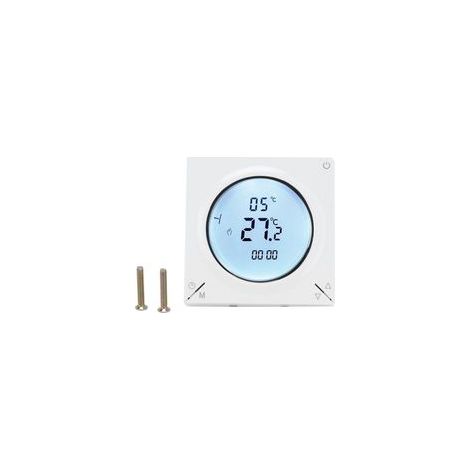 Thermostat programmable pour chauffage au sol AC220V avec minuterie de ventilation