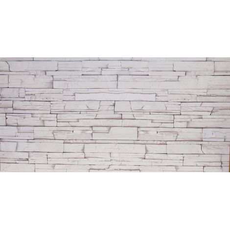 1PZ PANNELLO DECORATIVO CM 50X100 DISEGNO PIETRA SPESSORE 3 MM (1/2)