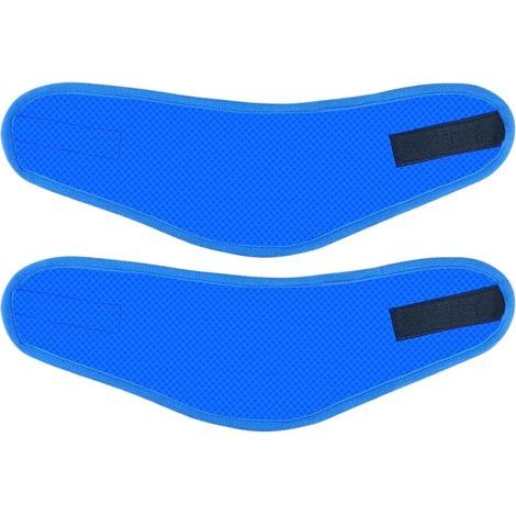 Bandana rafraîchissant réutilisable réglable et respirant Collier rafraîchissant pour chien, chat, chiot, chaton, été, plage, extérieur, camping, chasse, entraînement, randonnée (1/5)