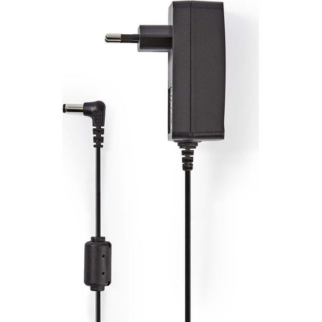 Adaptador de cámara CCTV  2,0 A  12 V CC  Mango de 5,5 x 2,1 mm  Hané  1,50 metros  negro