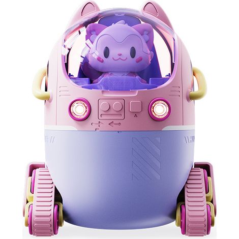 Mini humidificateur USB 220 ml avec veilleuse LED, petit humidificateur mignon avec adorable poupée intégrée, idéal pour les enfants, les plantes, la chambre, le bureau, la chambre de bébé (1/5)