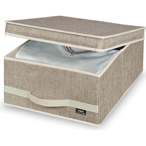 Caja organizadora beige de poliéster 354518 (1/2)