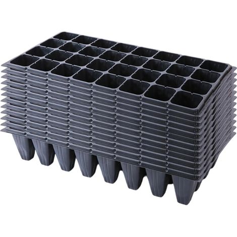 12 Bandejas Para Plantulas De Vivero Con 32 Celdas (1/5)