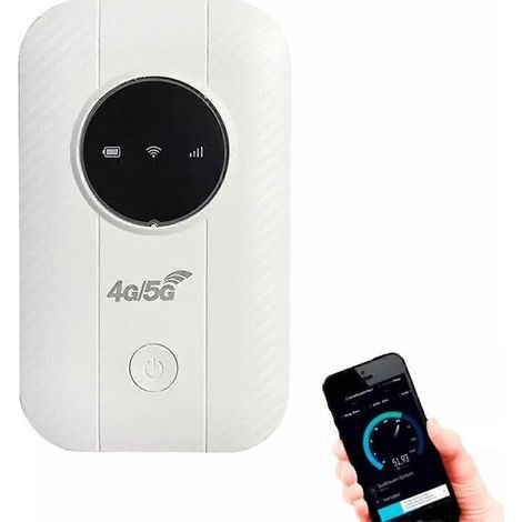Leichter, tragbarer WLAN-Router im Taschenformat, drahtlose LTE-Freigabe (1/5)