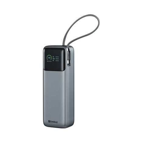Powerbank Sandberg LiPo 20000mAh Nero/Grigio (1/5)