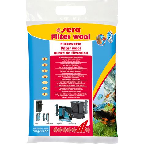 Sera Watte für Sera Filter 100 g