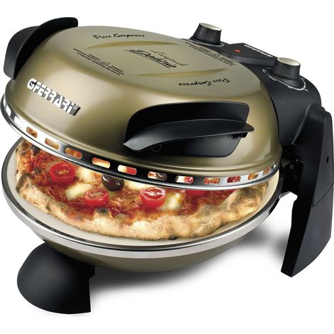 Horno para pizza G3FERRARI G1000615 Delizia color oro antiguo, edición especial EVO