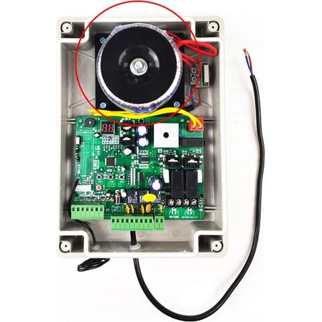 Kit d'ouvre-portes automatiques Carte 12V/24V for panneau de commande d'ouvre-porte pivotant à Double bras automatique système de Center de contrôle intelligent remplacer les raccords pour accessoires (1/5)