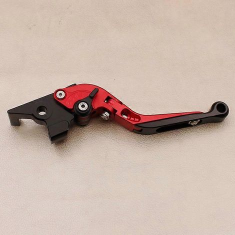 Poignée de frein pour moto MT09/MT07, petite poignée de klaxon modifiée (rouge) pour petit modèle domestique Ninja Huanglong 600/300 (1/5)