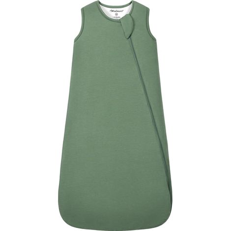 Gigoteuse d'hiver pour bébé 2.5 tog,turbulette bébé Fibre de Bambou Super Doux et Chaud(Deep Green,6-18 Mois) (1/5)