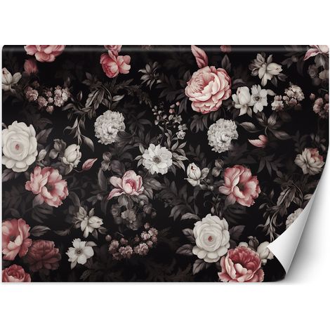 Fototapete Pfingstrose Blumen Rosen 100x70 cm