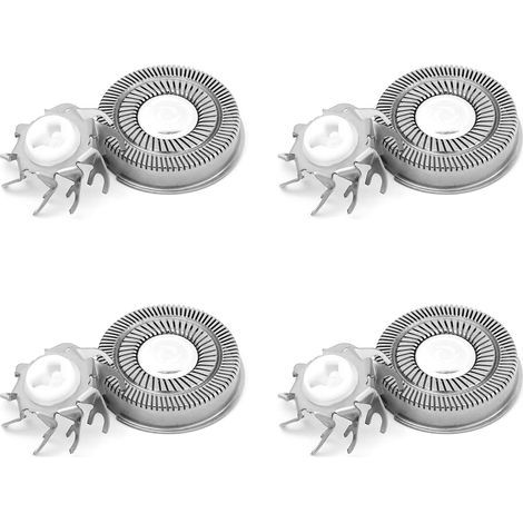 4 Pieces Replacement Shaving Head Blades for Skull Shaver Pitbull Electric Razor for Men's Shavers (1/5)