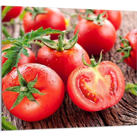 Panneau de verre POUR la cuisine 65x60 Tomates (1/5)