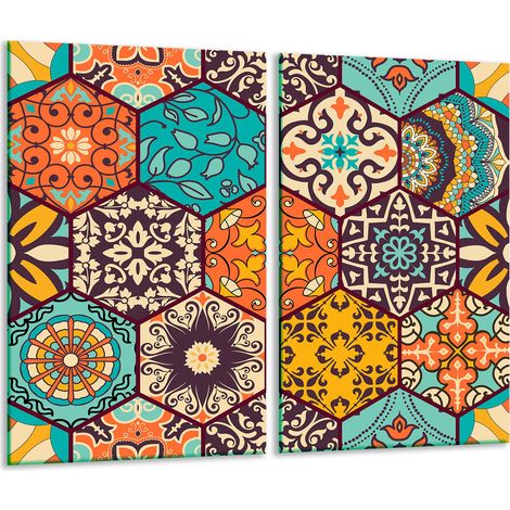 2x 30x52 Mosaik-Schneidebretter aus Glas (1/5)