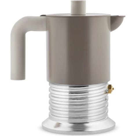 Alessi Vite Caffettiera Espresso 3 Tazze Warm Grey