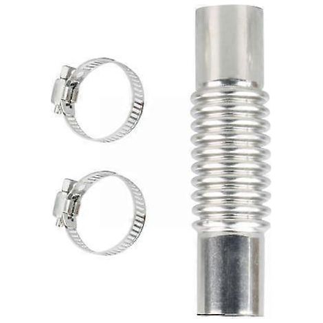 6x Raccord de tuyau d'échappement pour pièces automobiles, ondulé, robuste, 24 mm, chauffage d'air (1/5)