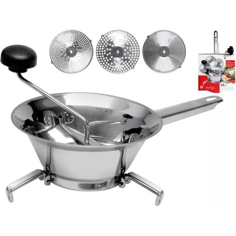 passaverdure "rondo" in acciaio inox 24 cm (1/3)