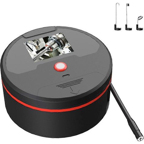 Tragbare und faltbare 2,4-Zoll-HD-Endoskopkamera mit 8 LEDs, IP67 wasserdicht, zur Rohrinspektion. (1/5)
