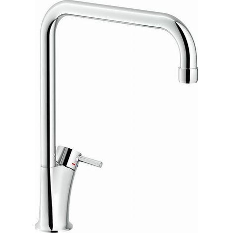 Miscelatore monocomando per lavello NOBILI Bocca alta girevole - Cromo - CU92813CR