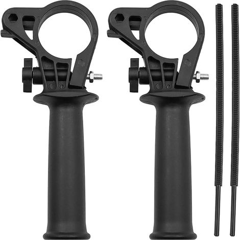Gamme 41 44 mm  (Applications : pour perceuse à Percussion 13 A) Poignée de Marteau auxiliaire latérale Avant réglable, poignée latérale de Remplacement pour perceuse à Percussion