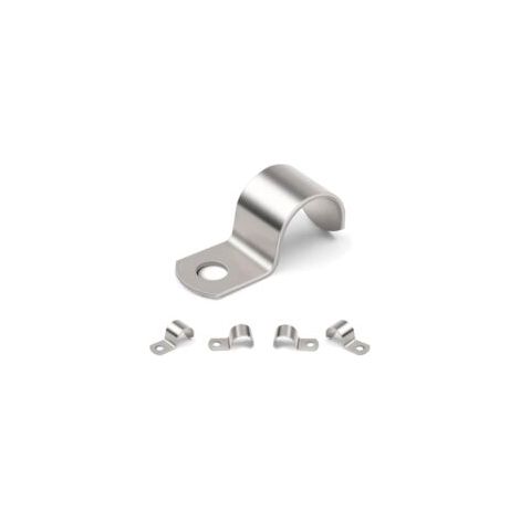 30 colliers de serrage M20, diamètre 19-20 mm, colliers de serrage en acier inoxydable V2A 304, fixations à mailles rigides pour trous.  - Crezuo