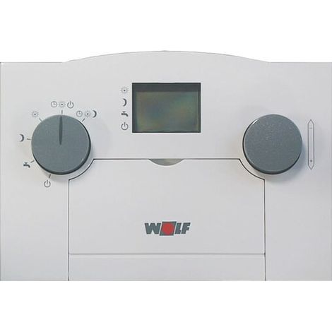 Wolf analoger Raumtemperaturregler ART mit Tagesprogramm, 2733054 (1/2)