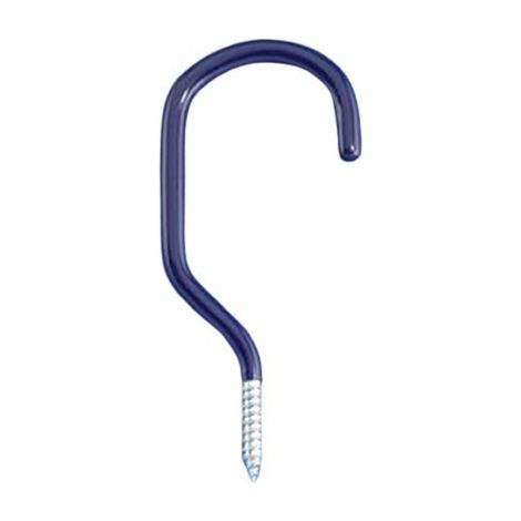 MOTTEZ lot de 2 Crochets à vis petit modèle - Tube 9mm - Fixation plafond - Charge 15kg - Fabriqué en France (1/3)