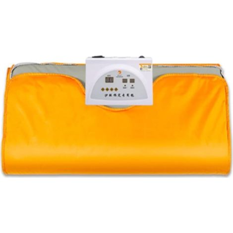 Kit de sauna portatif Couverture de Sauna à infrarouge lointain, 2 zones, couverture de Sauna en sapin for perte de poids, for la sécurité de la forme du corps, amincissante, Fitness for femmes Tente (1/5)