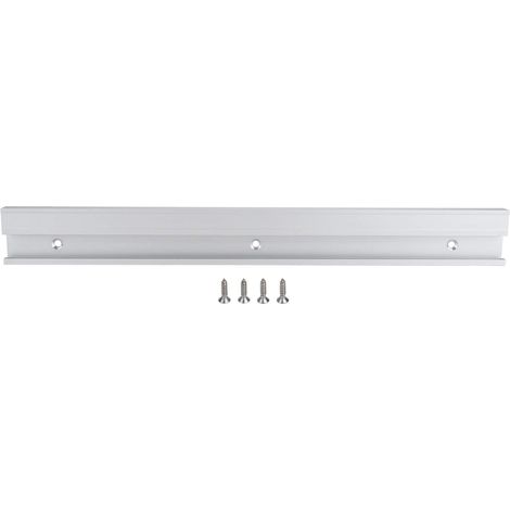 Barre d'onglet coulissante en aluminium haute résistance pour table de scie, jauge, outil de travail du bois sans échelle pour les travailleurs du boi (1/5)