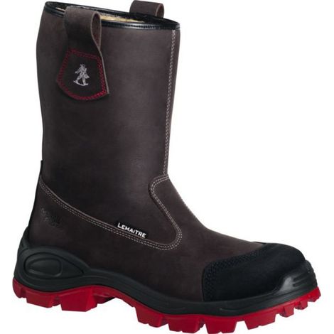 Botas de Seguridad Tenere S3 suela roja talla 46 - Lemaitre