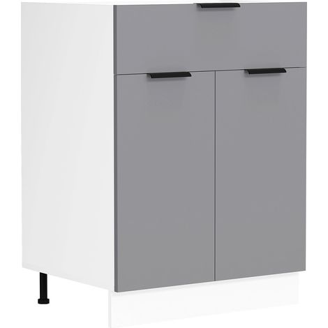 Gabinete de cocina B60 cm Gabinete inferior Fasola 82x60x46 - VCM