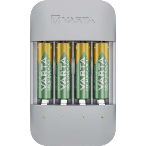 Varta Eco Charger Pro Recycled chargeur noir 4 slots (1/5)