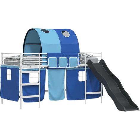 Maison Exclusive - Estructura de litera para niños y azul 80 x 20