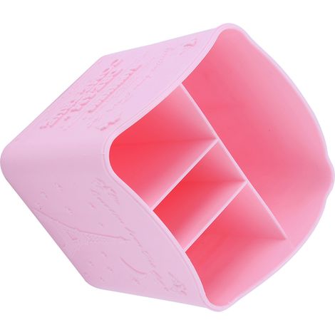 Boîte de Rangement Rose à Imprimé Tour Eiffel pour Maquillage et Accessoires de Beauté (1/5)
