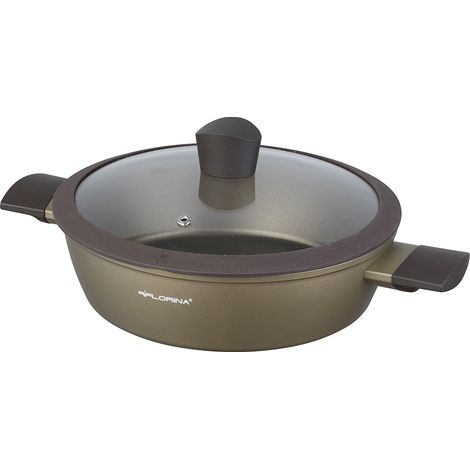 Sartén honda de aluminio CAVA de 28 cm y 3,3 L Z/P MG