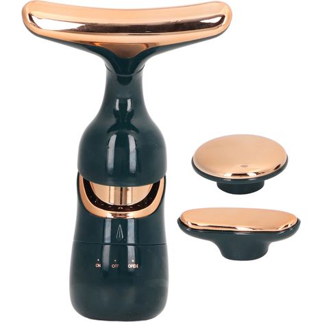 Appareil de Modelage Facial Anti Double Menton - Soin Peau Ride Yeux - Masseur Visage Électrique Multi Modes (1/5)