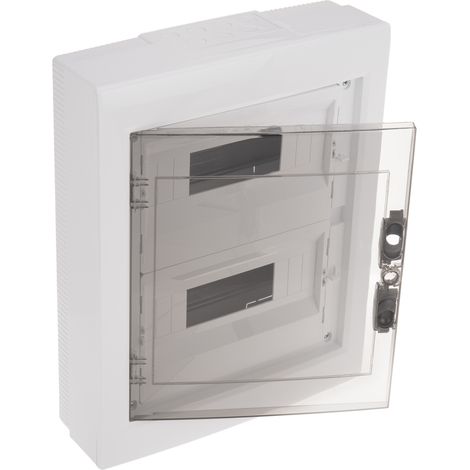 BeMatik - Boîte de distribution électrique en plastique ABS pour surface avec 24 modules (1/5)