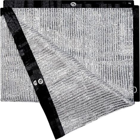 Ombra panno in lega di alluminio, tenda parasole riflettente pet, 1.98 m x 3,05 m, protezione dai raggi UV per il giardino, terrazza canile (1/5)