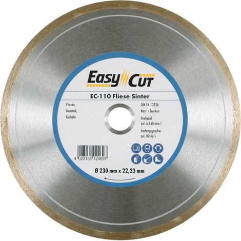 Disque diamant EC-110 125x1,5x 7x22,23mm Cedima (1/2)
