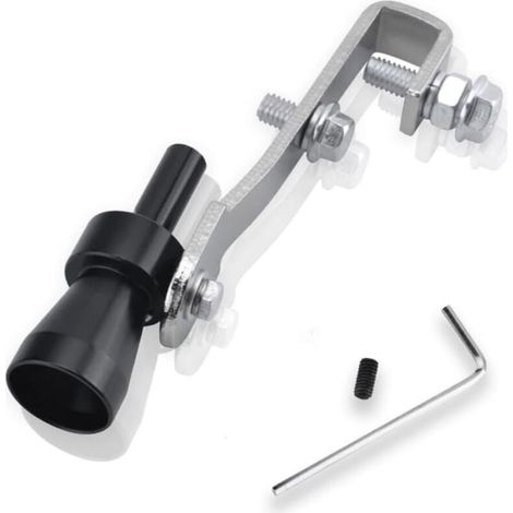 Son du turbocompresseur, sifflement d'échappement, tuyau d'échappement, modification universelle du sifflet de turbo, tuyauterie (1/4)