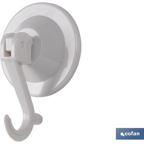 1 Ud Colgador Ventosa Cierre Seguridad Ø59mm