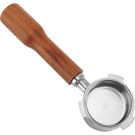 Porte-filtre à café sans fond de 51 mm à 3 ailettes, filtre monocouche pour cafetière Delonghi C1 Redwood (1/5)