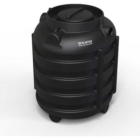 Fosse Septique Ronde 1000 Litres Renforts Circulaires DS Eau Pour 3 Personnes