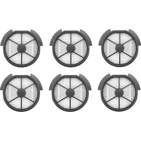 Filtre de 6PCS T12 Plus Cordless Aspirateur de remplacement pièce détachée Front Rear HEPA Filtre (1/5)